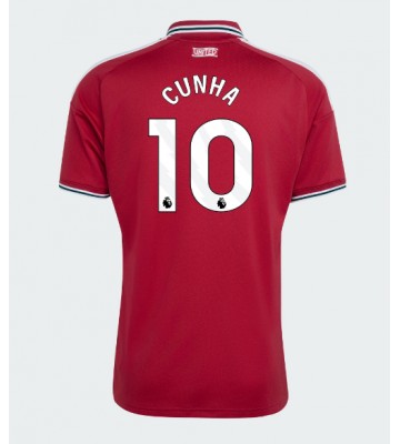 Manchester United Matheus Cunha #10 Hjemmebanetrøje 2026-27 Kortærmet